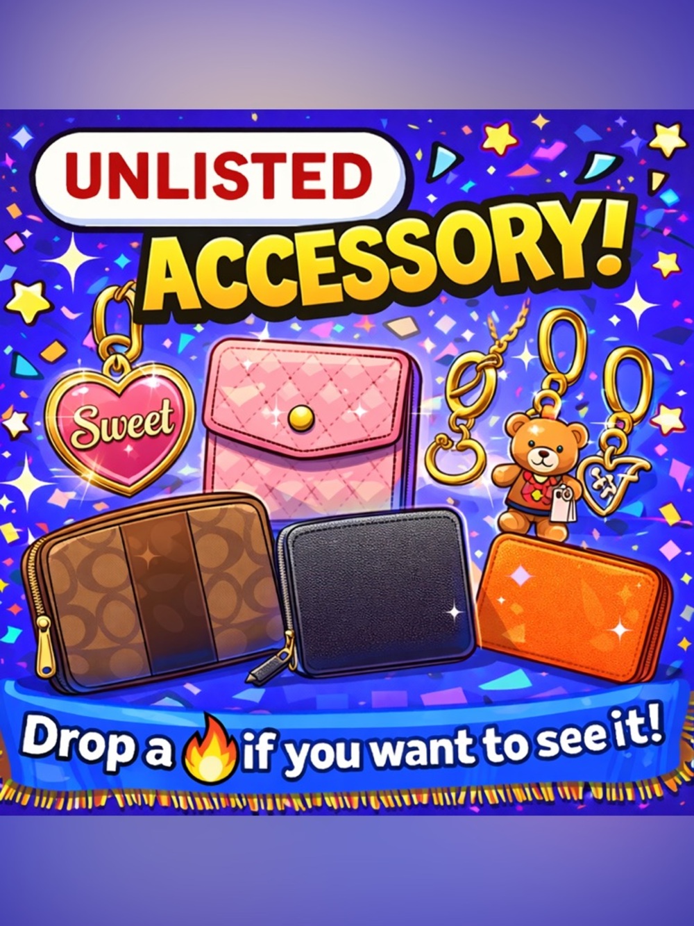 2 B’s Handbags Unlisted Accessory Item